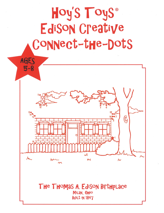 Hoy's Toys Thomas Edison Creative Connect-the-Dots (5 to 8)