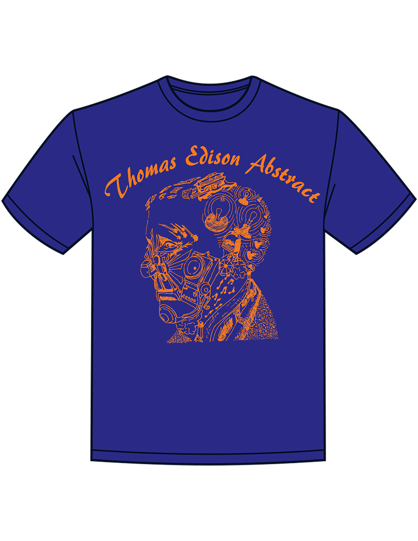Thomas Edison Abstract T-Shirts