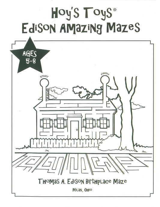 Hoy's Toys Thomas Edison Amazing Mazes (5 to 8)